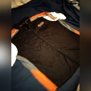 Harley Davidson button down size 3xl